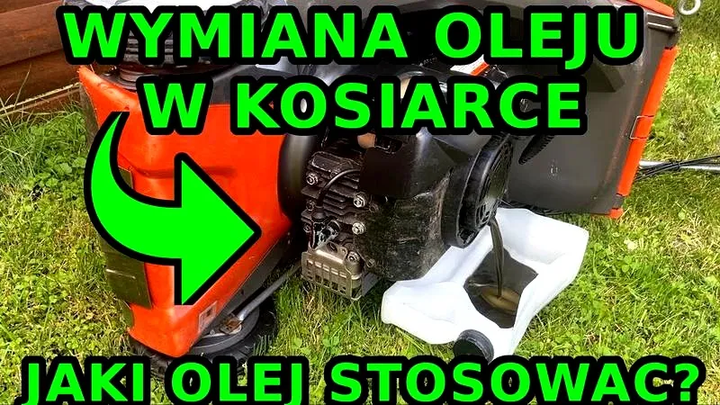 Jak spuścić olej z kosiarki? 3 proste metody bez bałaganu