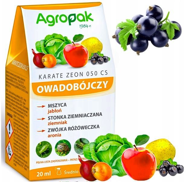 Karate Zeon 050 CS dawkowanie – ile środka na konkretną uprawę?