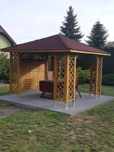 Materiały na dach altany