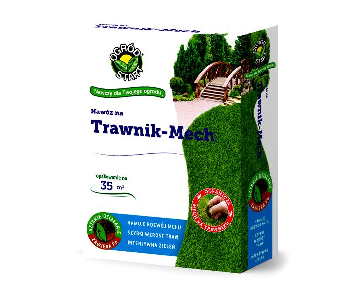 Mrówczan wapnia na trawniku